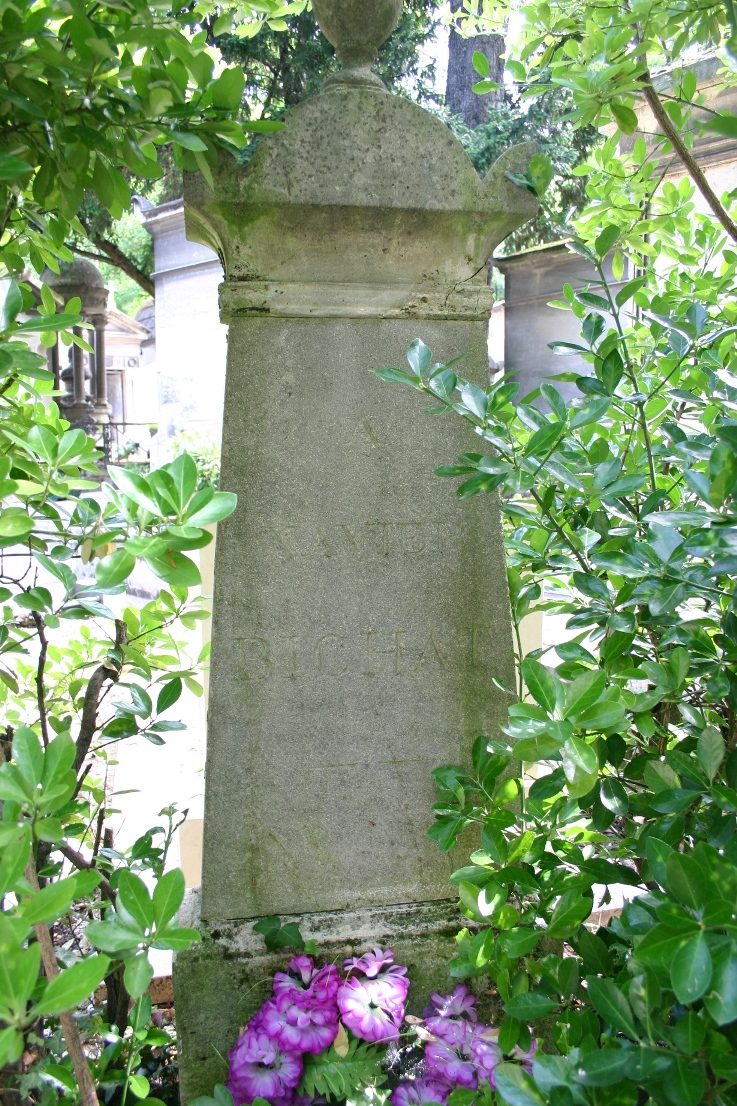 Xavier Bichat's tomb, Pere Lachaise, Paris (2).JPG